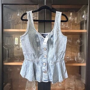 NWT Gap Peplum Tank